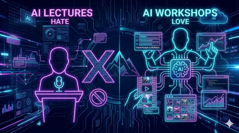 I Hate Giving AI Lectures