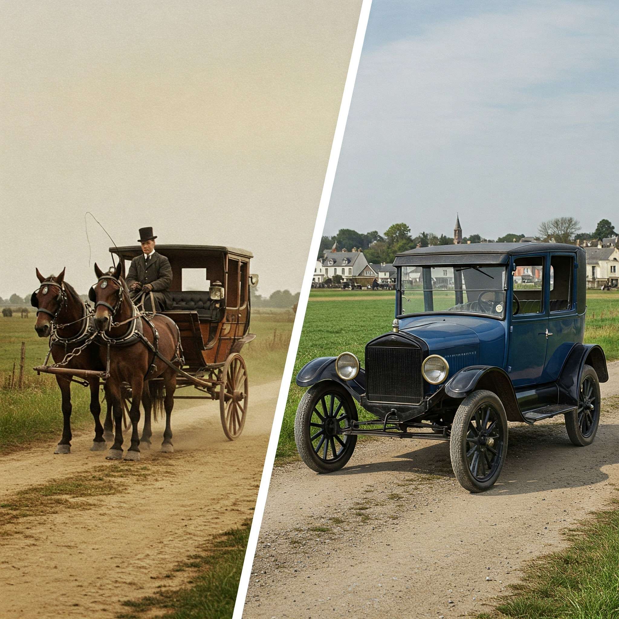 Are you a carriage maker or a car dealer? 1